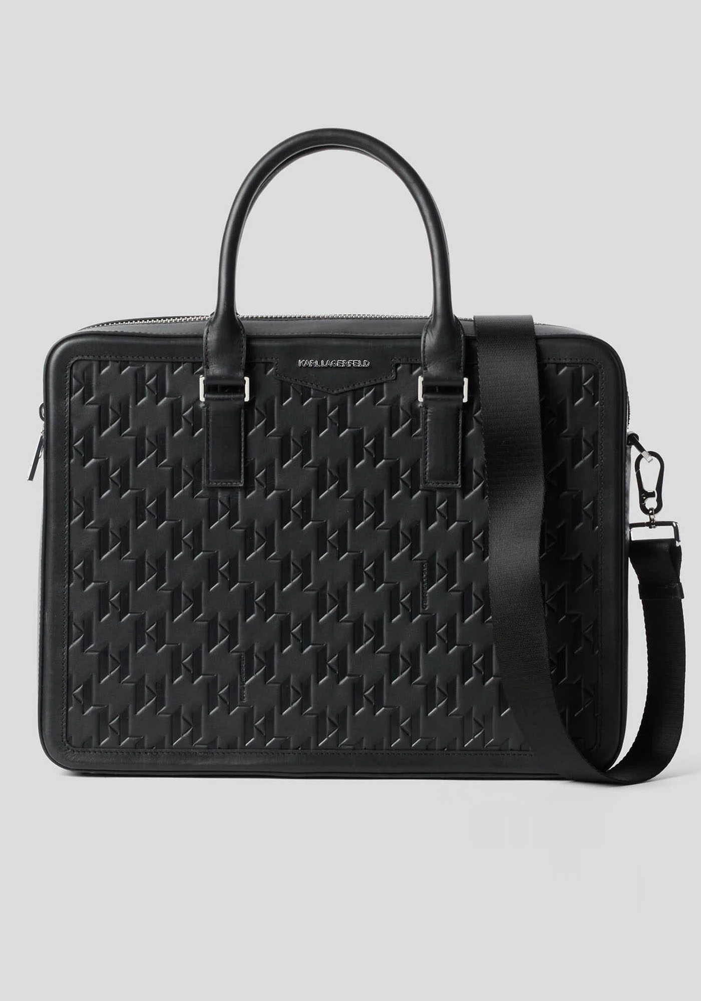 Karl Lagerfeld Karl Lagerfeld Briefcase της σειράς Loom - 235M3007 A999 Black