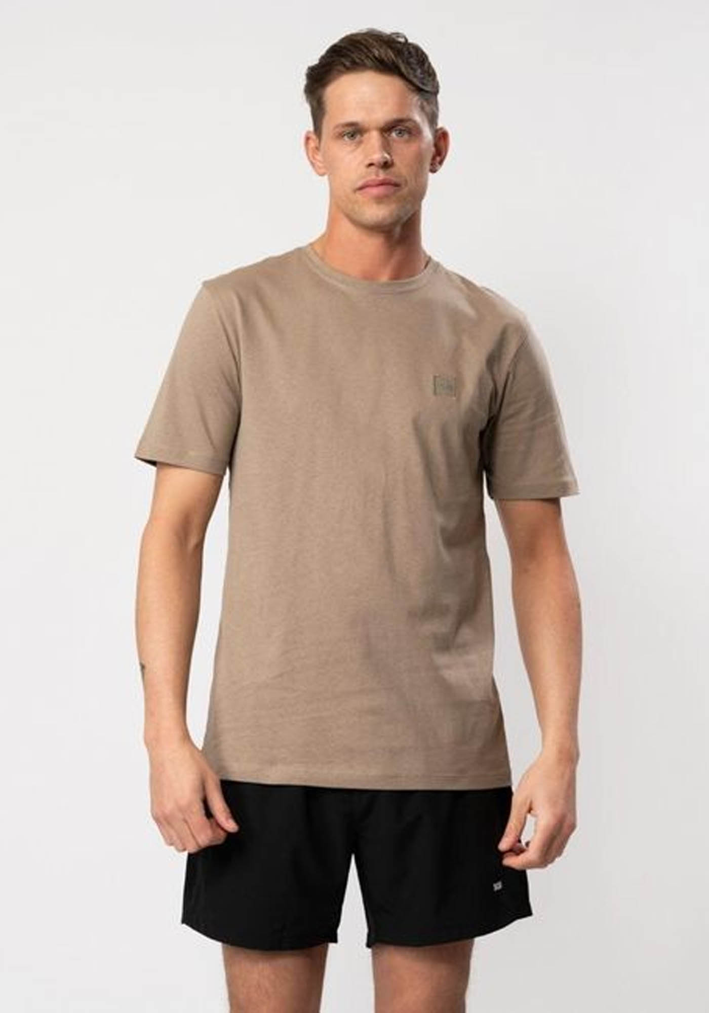 BOSS T Shirt της σειράς Tales – 50508584 246 Open Brown