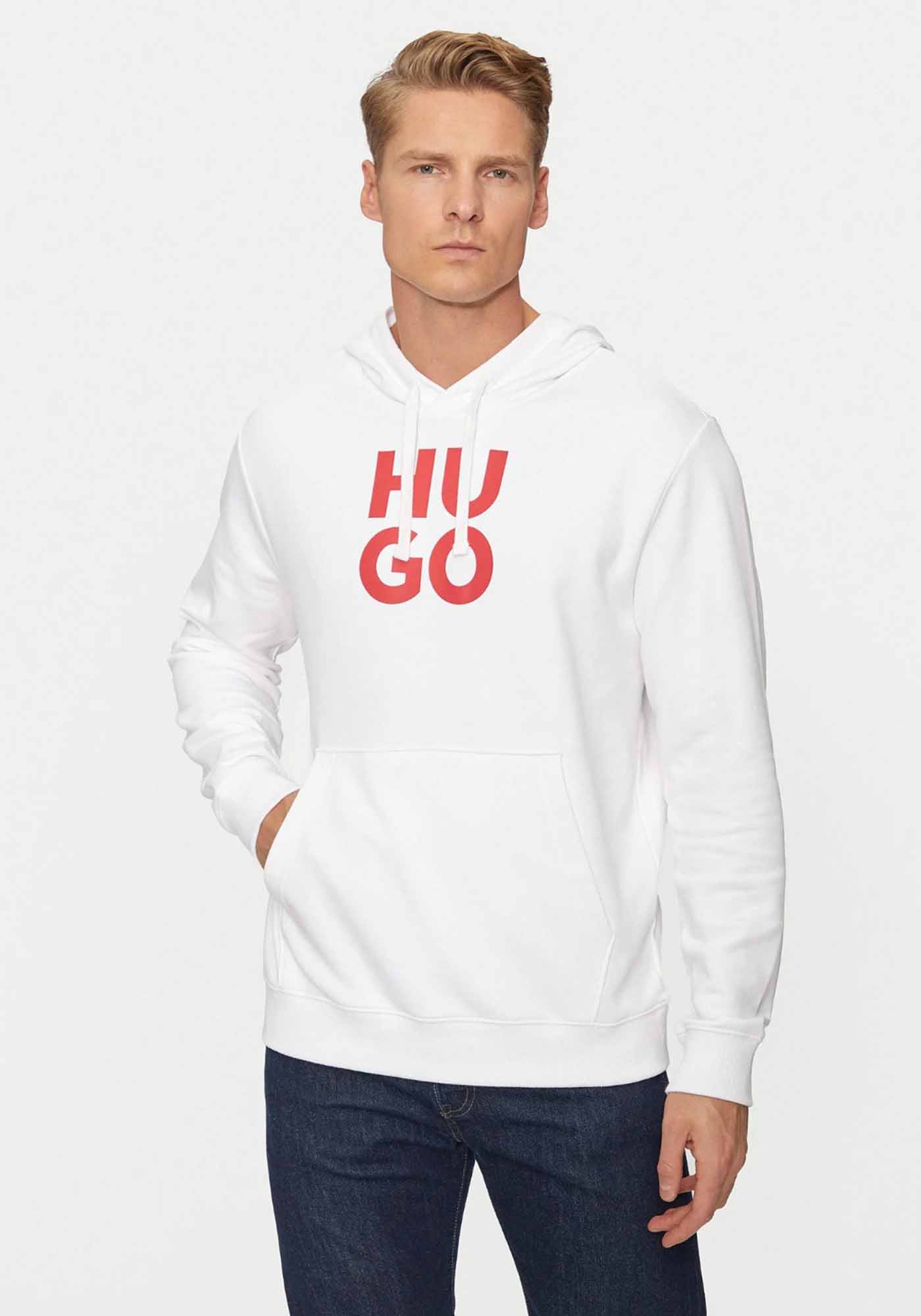 Hugo HUGO Hoodie της σειράς Daltorreson - 50523848 100 White