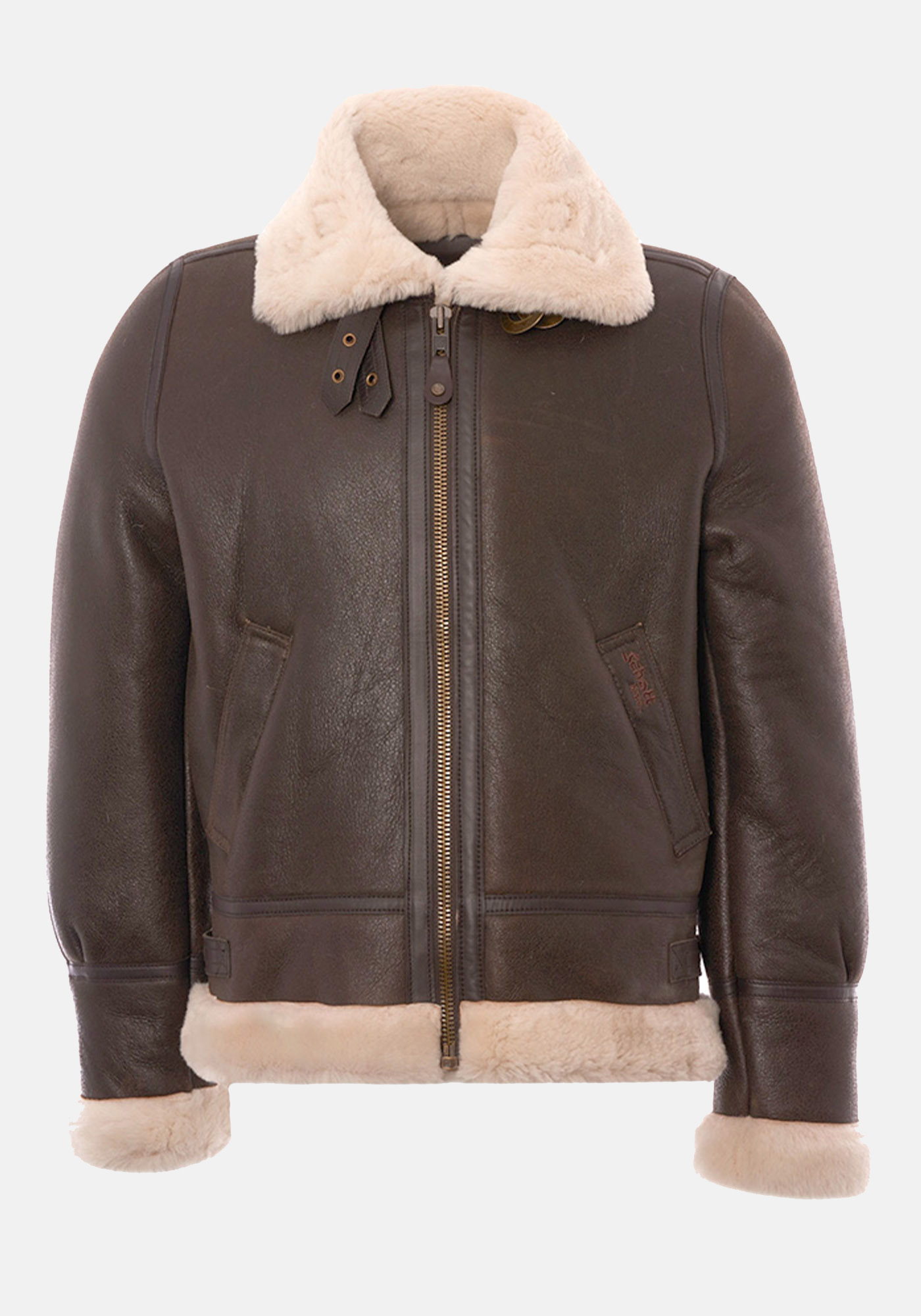 Schott N.Y.C. Schott N.Y.C. Δερμάτινο Flying jacket της σειράς Bombardier B 3 - LC1259 Dark Brown