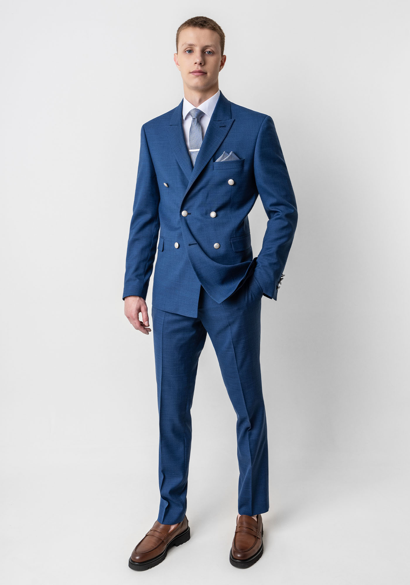 Guy Laroche Κοστούμι της σειράς Cross - GLDS11138 10957 16 Blue