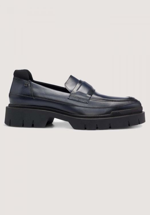 HUGO Moccasins Παπούτσια της σειράς Denzel - 50512708 402 Dark Blue