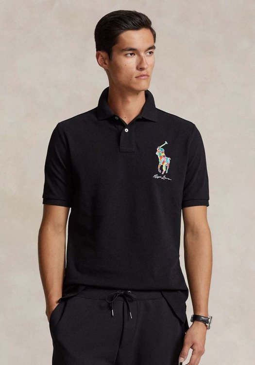 Polo Ralph Lauren Polo Μπλούζα της σειράς Big Pony - 710926413 003 Black