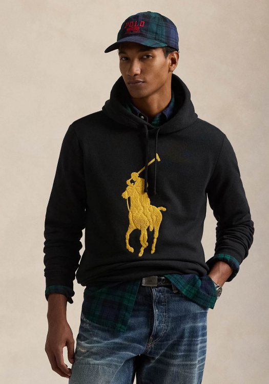 Polo Ralph Lauren Φούτερ της σειράς Big Pony - 710952241 001 Black