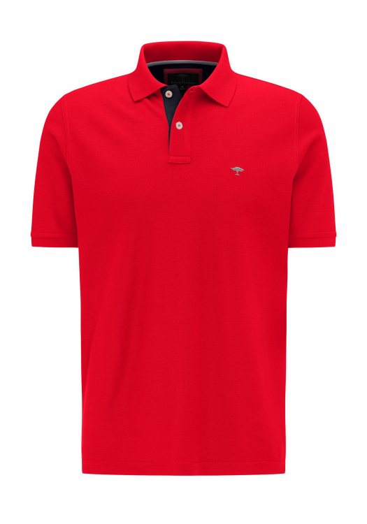 Fynch Hatton Regular Fit Polo - 1120 1702 Flamingo