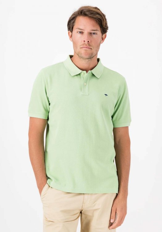 Fynch Hatton Polo Μπλούζα της σειράς Supima Cotton - 1413 1700 715 Soft Green