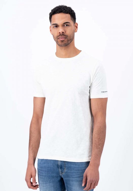 Fynch Hatton T Shirt της σειράς Basic - 1413 1804 823 Off White