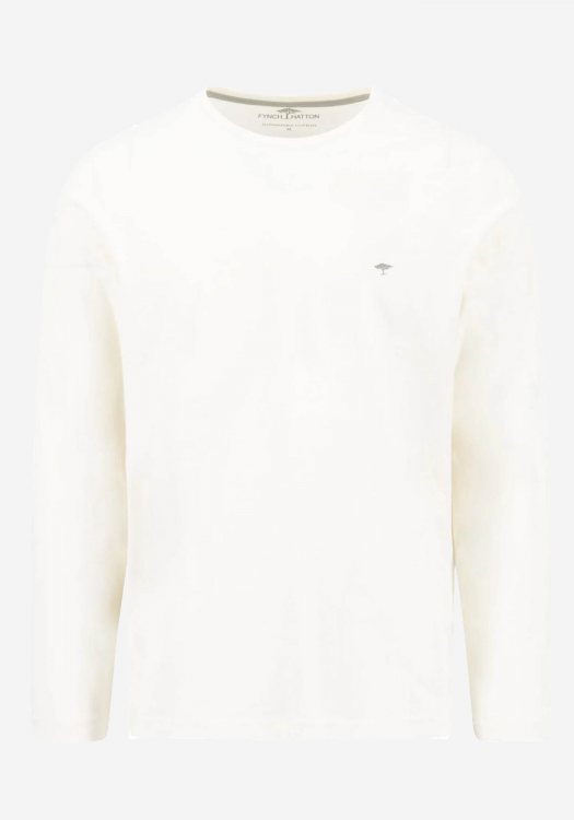 Fynch Hatton T Shirt της σειράς Basic - 1414 1510 823 Offwhite