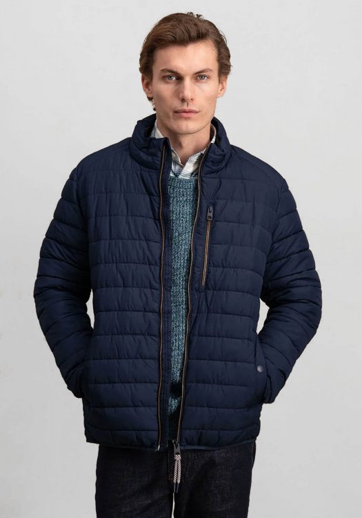 Fynch Hatton Μπουφάν της σειράς Padded quilted- 1414 2600 688 Dark Navy