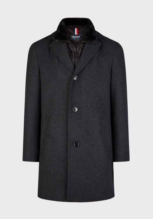 Daniel Hechter Παλτό της σειράς Coat - 45014 142270 970 Anthracite