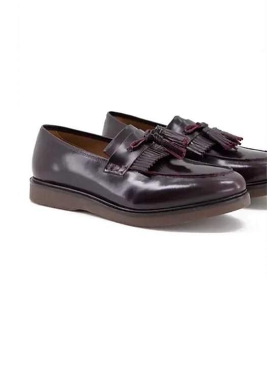 Hudson Δερμάτινα Loafers της σειράς Calne - 1839528 522 Wine