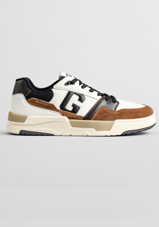 GANT Trainers της σειράς Brookpal - 29637647 G962 White/ Black/ Walnut