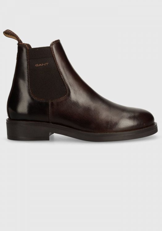 GANT Δερμάτινα Chelsea Boots της σειράς Prepdale - 27651332 G46 Dark Brown