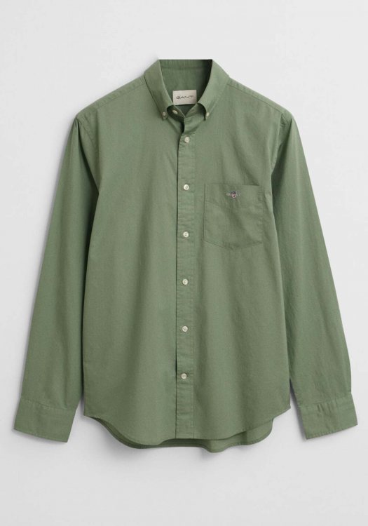 GANT Πουκάμισο της σειράς Poplin - 3000100 362 Kalamata Green