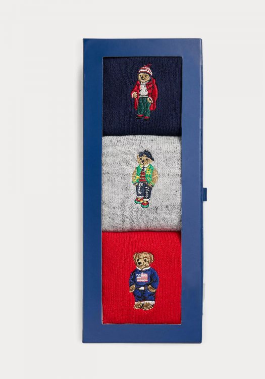 Polo Ralph Lauren 3P Κάλτσες της σειράς Gift Set - 449958862 001 Multi