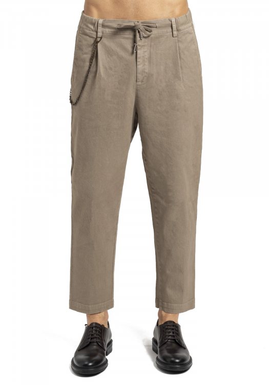 STAFF Chino Παντελόνι της σειράς Carlos - 5 816 745 P9 046 Ν0271 Grey Beige