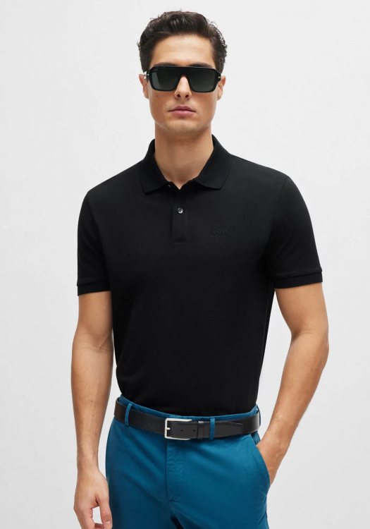 BOSS Κοντομάνικη Polo της σειράς Pallas - 50468362 001 Black