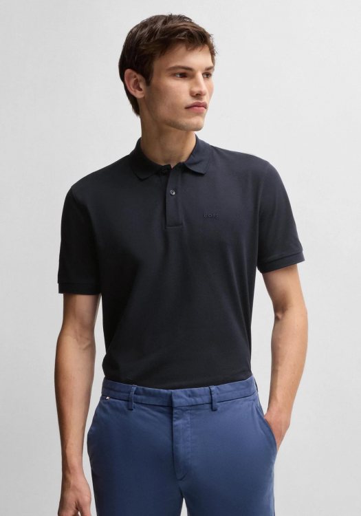 BOSS Κοντομάνικη Polo της σειράς Pallas - 50468362 404 Dark Blue