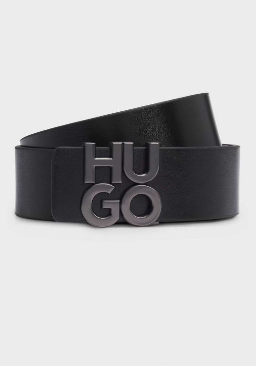 HUGO Ζώνη της σειράς HU-GO - 50512779 002 Black