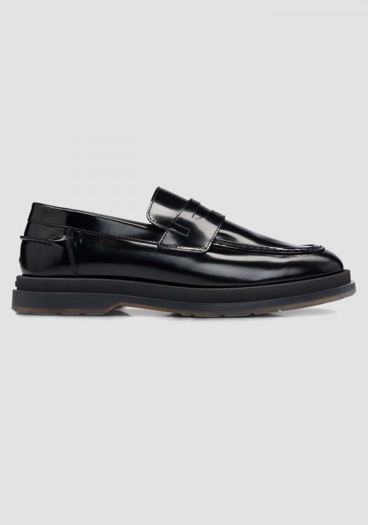 HUGO Moccasins Παπούτσια της σειράς Chaol - 50512804 001 Black