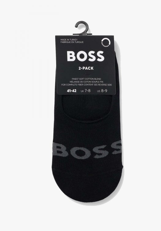 BOSS Κάλτσες της σειράς 2P Invisible Socks - 50516402 001 Black