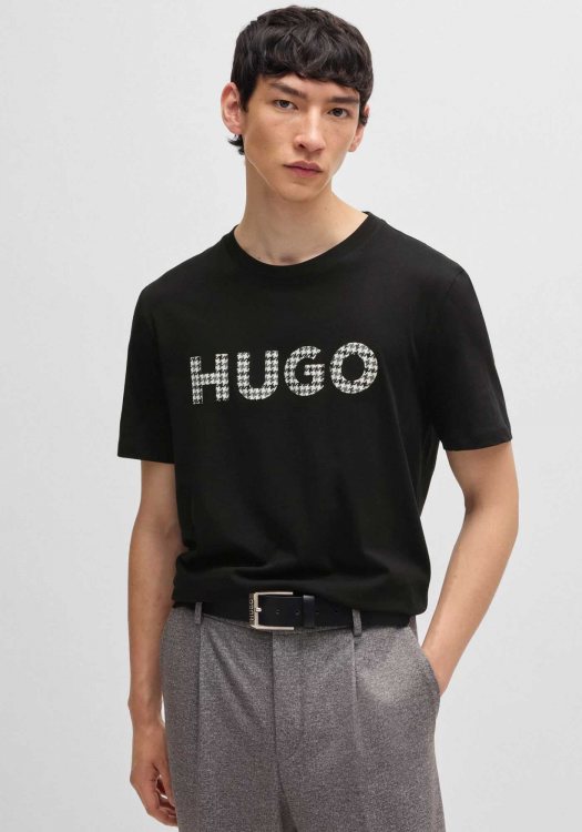 HUGO Κοντομάνικη T-shirt της σειράς Dulivio - 50519724 001 Black