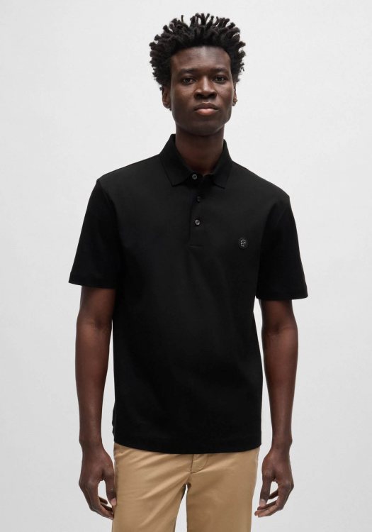 BOSS Κοντομάνικη Polo της σειράς C Parris - 50520297 001 Black