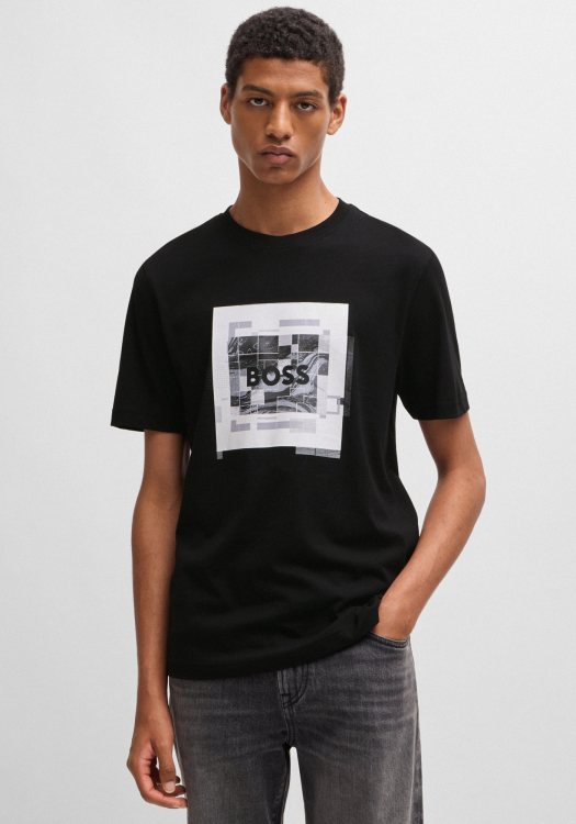 BOSS T Shirt της σειράς Te Urban - 50522638 001 Black