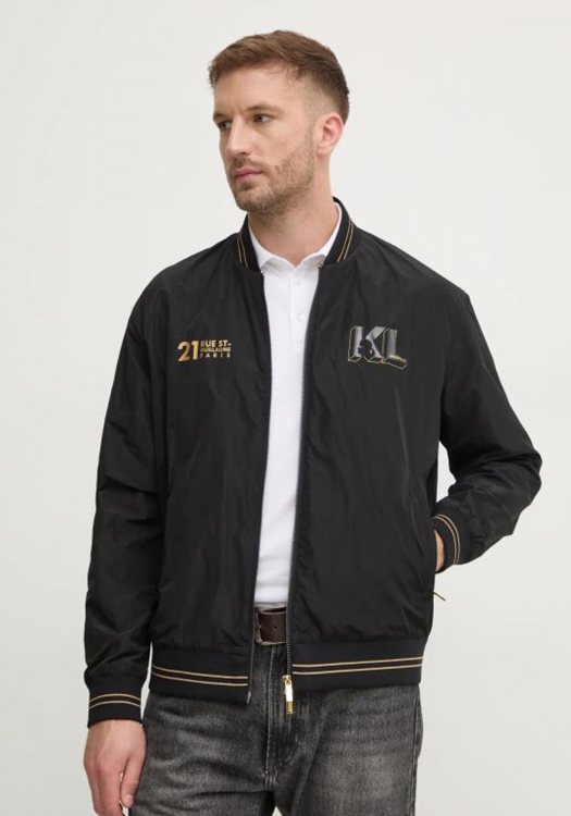 Karl Lagerfeld Μπουφάν της σειράς Bomber - 505405 551501 990 Black