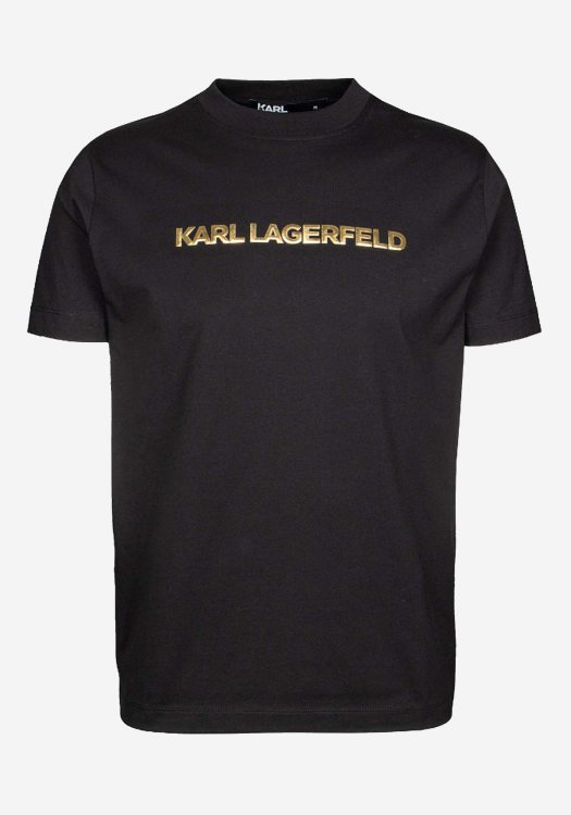 Karl Lagerfeld T Shirt της σειράς Crewneck - 755065 544242 160 Black