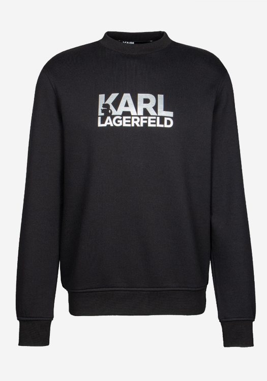 Karl Lagerfeld Hoodie της σειράς Crewneck - 705091 544917 910 Silver