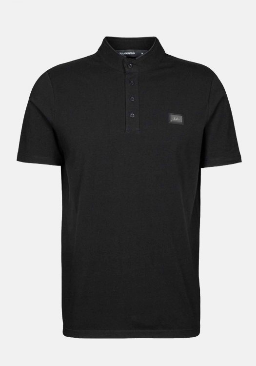 Karl Lagerfeld Polo Μπλούζα της σειράς Polo - 745089 551221 990 Black