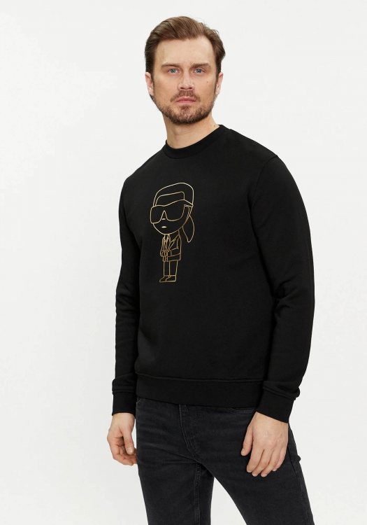 Karl Lagerfeld Hoodie της σειράς Crewneck - 705030 542900 160 Black