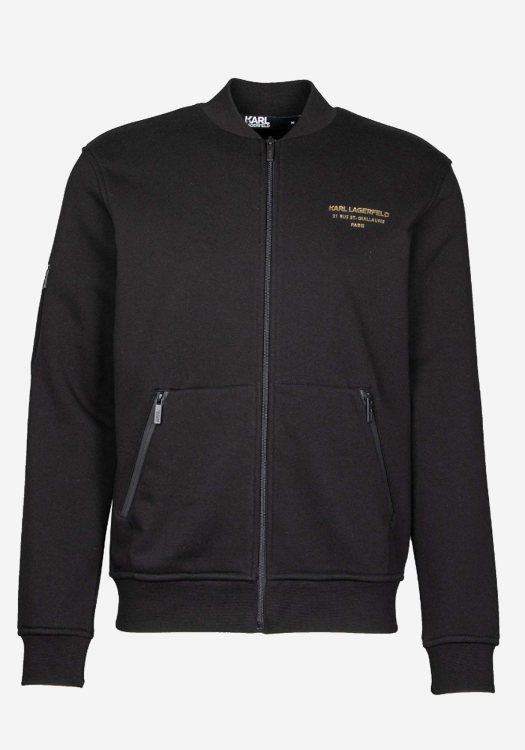 Karl Lagerfeld Ζακέτα της σειράς Sweat Zip - 705031 544910 160 Black