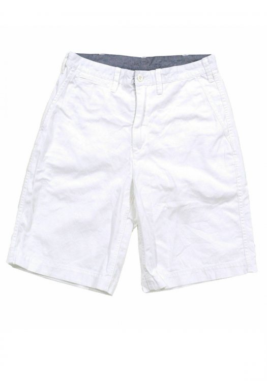 Ανδρική Relaxed Twill Surplus Βερμούδα - White 003