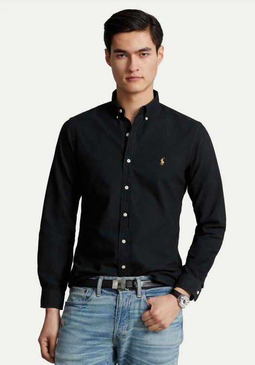 Polo Ralph Lauren Πουκάμισο της σειράς Basic - 710767828 001 Black