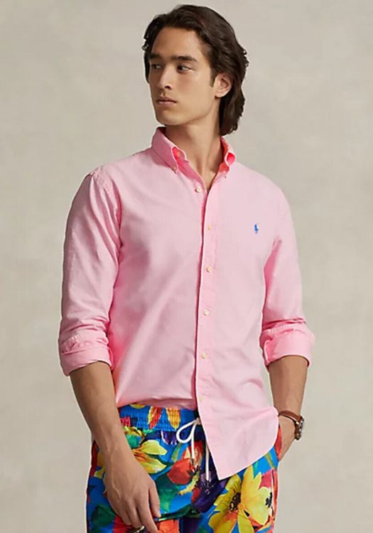 Polo Ralph Lauren Πουκάμισο της σειράς Oxford - 710805564 027 Carmel Pink