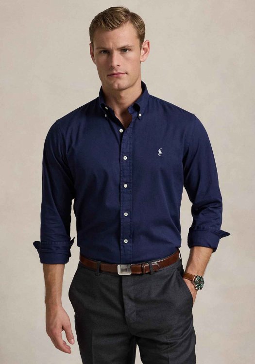 Polo Ralph Lauren Πουκάμισο της σειράς Twill - 710937993 009 Navy