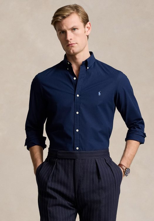 Polo Ralph Lauren Πουκάμισο της σειράς Poplin - 710928254 001 Blue