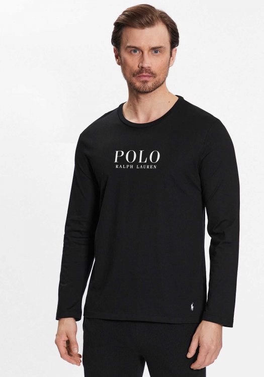 Polo Ralph Lauren Μακρυμάνικη Μπλούζα της σειράς Jersey - 714899614 004 Black