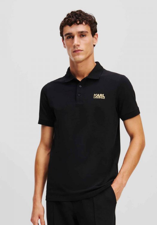 Karl Lagerfeld Polo Μπλούζα της σειράς Polo - 745088 552235 160 Gold