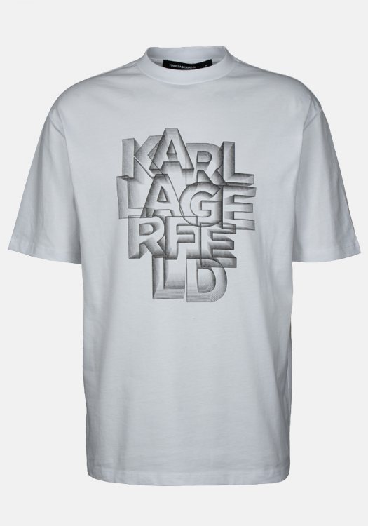 Karl Lagerfeld T Shirt της σειράς Crewneck - 755186 551230 19 White