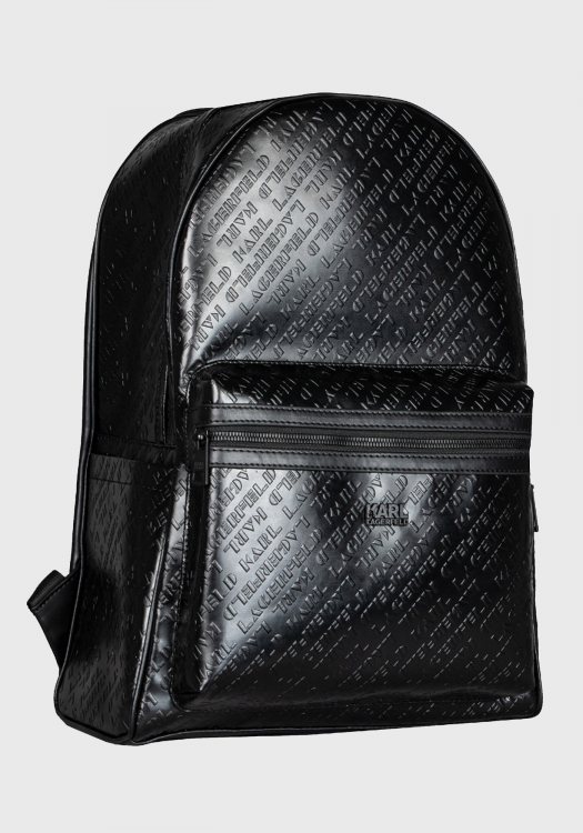 Karl Δερμάτινη Τσάντα της σειράς Backpack - 805925 543188 990 Black