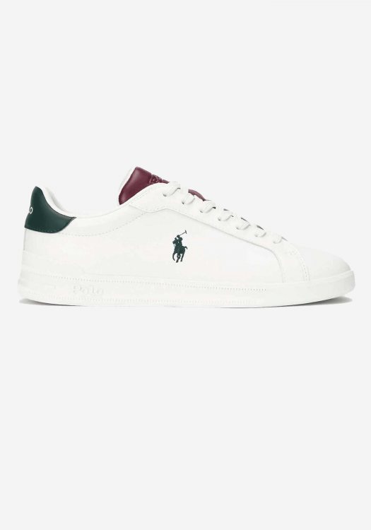 Polo Ralph Lauren Δερμάτινα Sneakers της σειράς Heritage Court II - 809949791 001 White