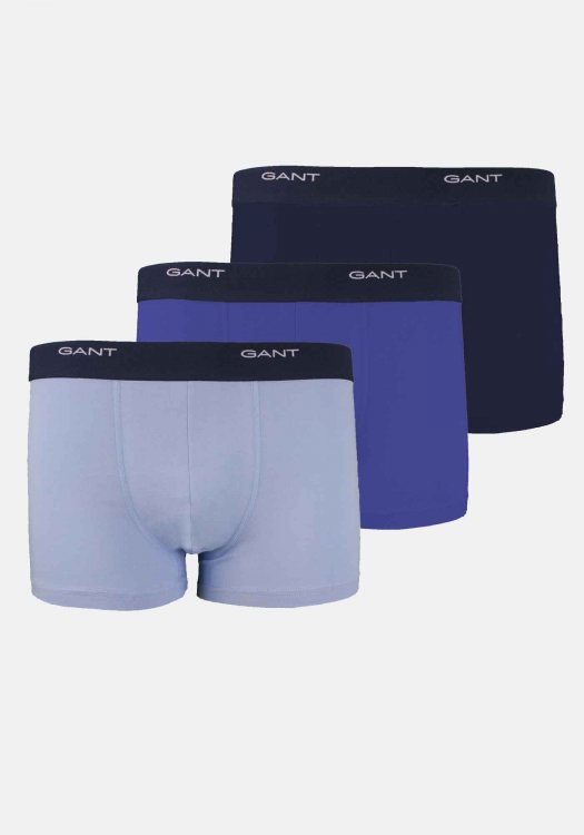 GANT Pack 3 Boxers της σειράς Trunk - 900023003 436 College Blue