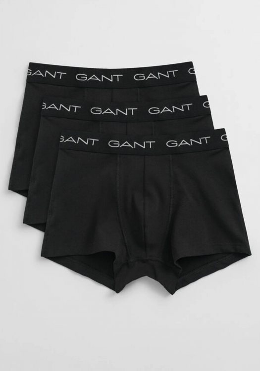 GANT Pack 3 Boxers της σειράς Trunk - 900023003 005 Black