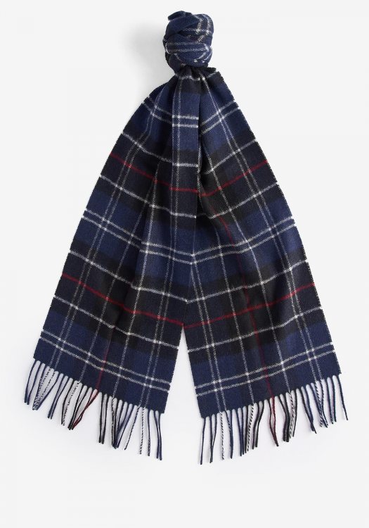 Barbour Κασκόλ της σειράς Scarf - USC0001NY11 Black/Bue Plaid 