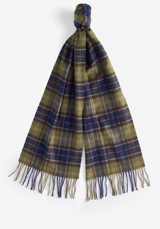 Barbour Κασκόλ της σειράς Scarf - USC0001TN11 Green/Bue Plaid 