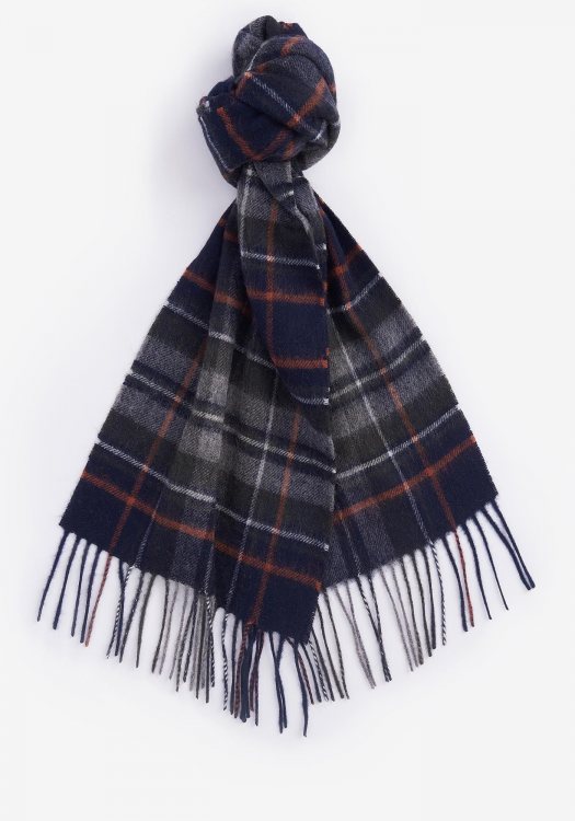 Barbour Κασκόλ της σειράς Scarf - USC0137NY95 Navy/Dark Ginger Plaid