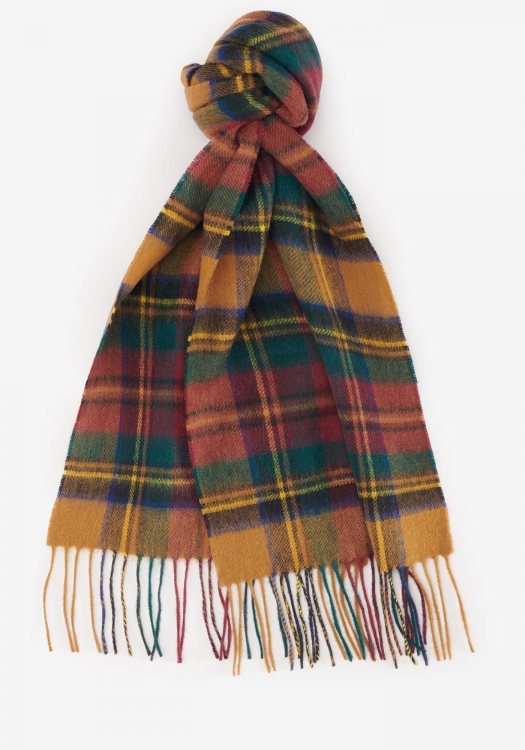 Barbour Κασκόλ της σειράς Scarf - USC0137YE91 Harvest Gold Plaid